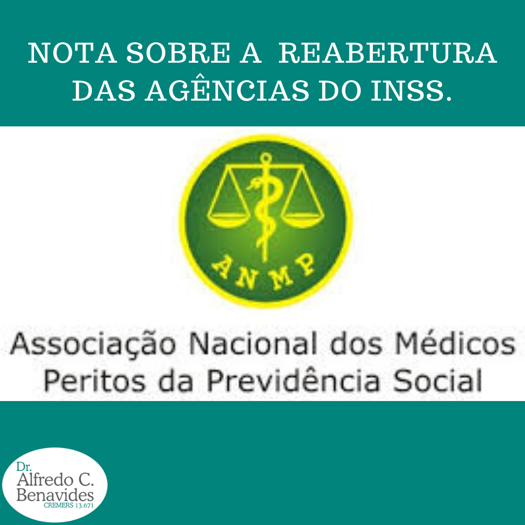 PERÍCIA MÉDICA FEDERAL NÃO IRÁ RETORNAR À ATIVIDADE PRESENCIAL NO DIA 14/09
